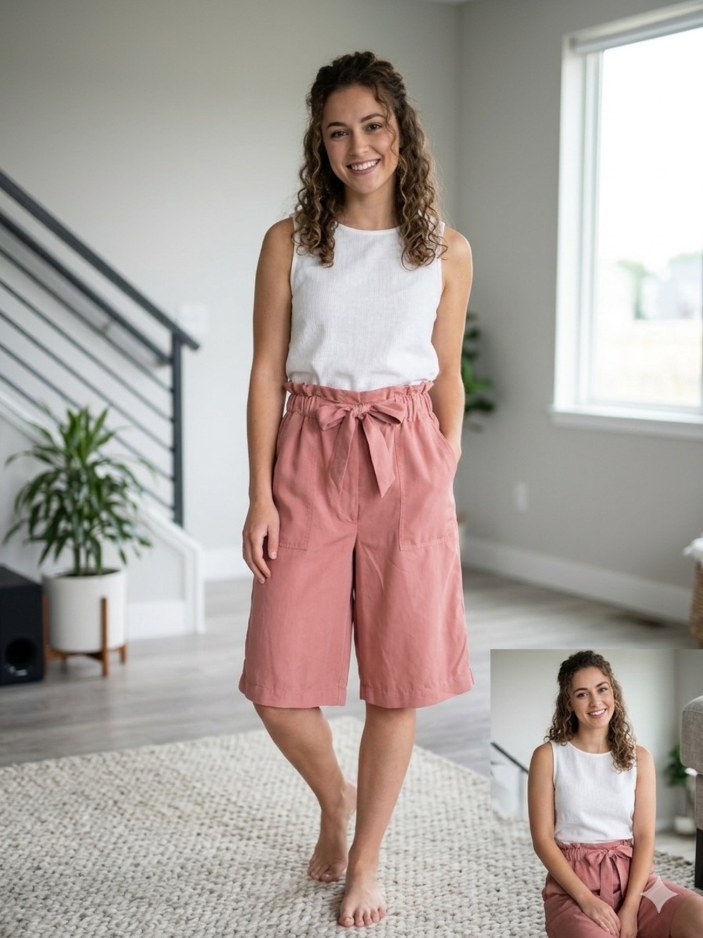 Prologue Dusty Rose Blouse